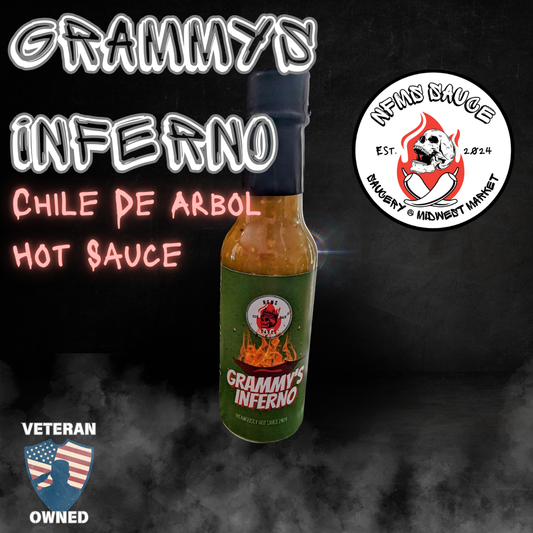 Grammy's Inferno - Family Secret Chile De Arbol Hot Sauce